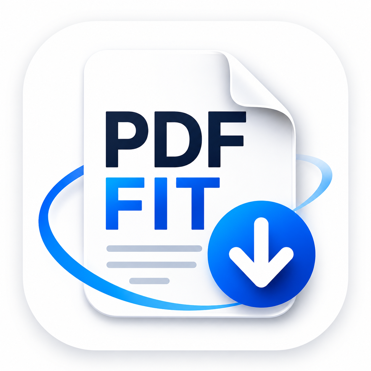 PDF Fit app icon